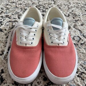 Two-Tone Canvas Sneakers